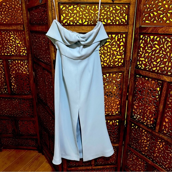 Lovers + Friends Dresses & Skirts - Lovers + Friends Baby Blue Strapless Gown size XS